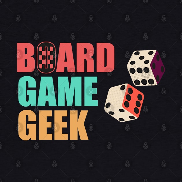 Board Game Geek by Delta V Art